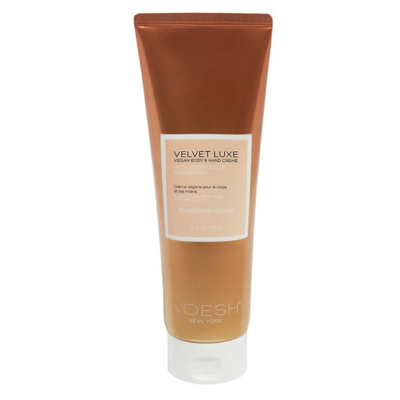 ⭐️ $10 - VOESH TANGERINE GLOW VELVET LUXE VEGAN BODY & HAND CREME - Picture 2 of 8